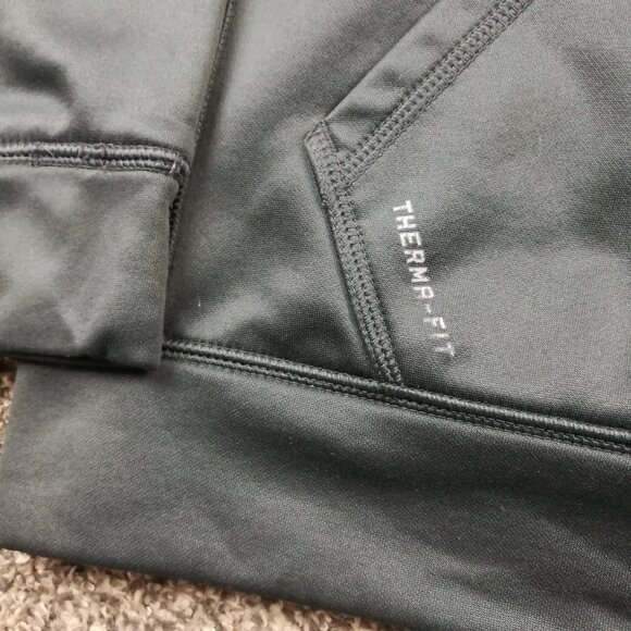 NC State Wolfpack Hoodie Sweatshirt Nike Center Swoosh Therma Fit Mens Medium - Picture 4 of 10